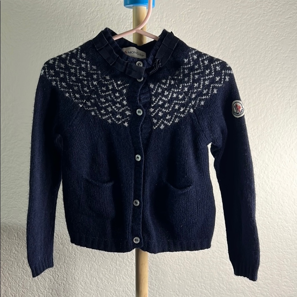 Moncler toddler girl cardigan